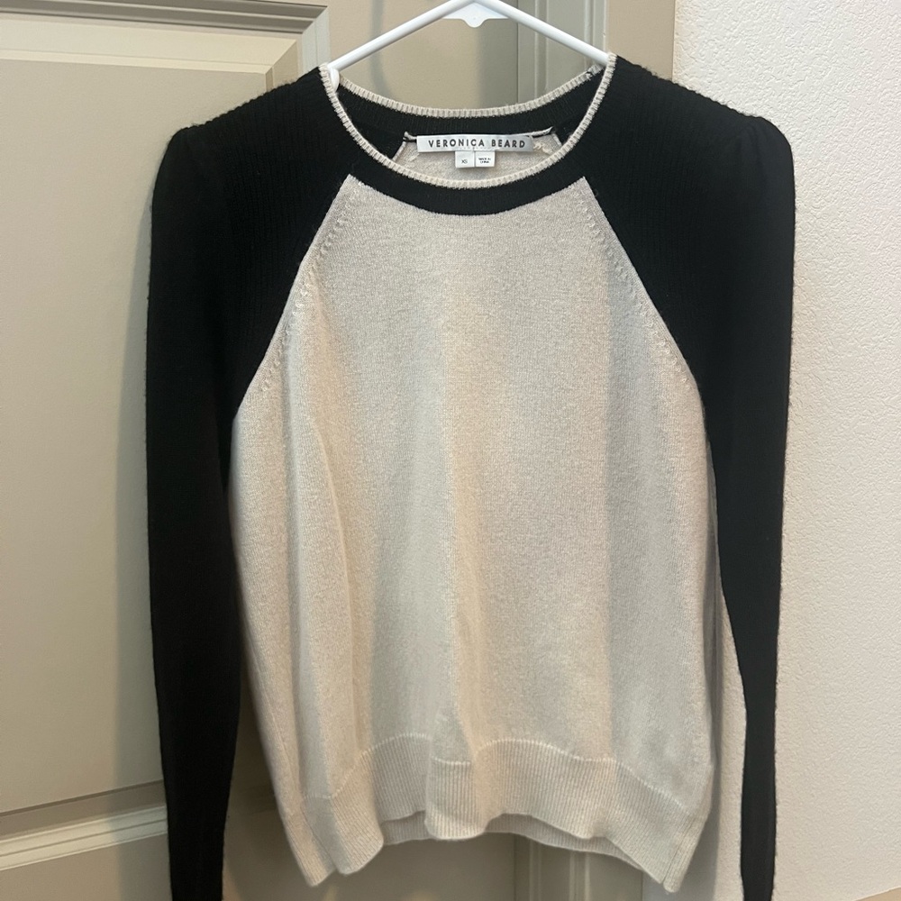 Veronica Beard Black and White Women's Sweater